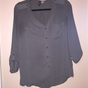 Army green top
